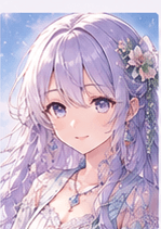 微笑むSerena